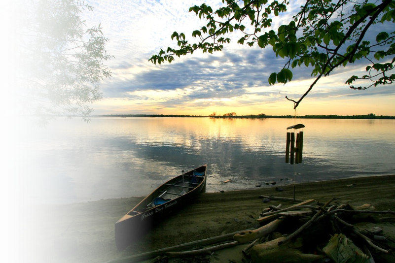The Raisin River near St. Andrews, Ontario
